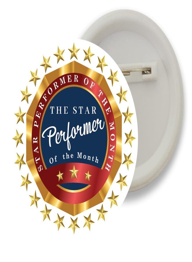 شارات D2C لأفضل أداء شهري، شارة دائرية الشكل، مناسبة للطلاب والكليات والفصول الدراسية والمكاتب ورواد الأعمال وأصحاب المشاريع الصغيرة، للحقائب وحقائب الظهر، مقاس 58 مم، متعددة الألوان، عبوة من 25 شارة D4